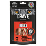 CRAVE HUND Hundesnack High Protein Rolls mit Rind (Senior)