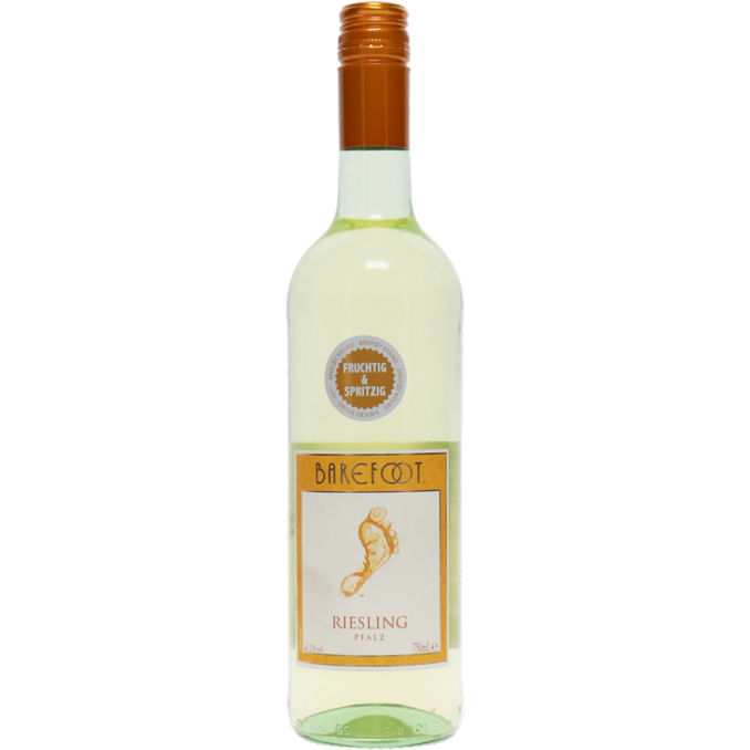 Barefoot Riesling halbtrocken, 12% Alkohol