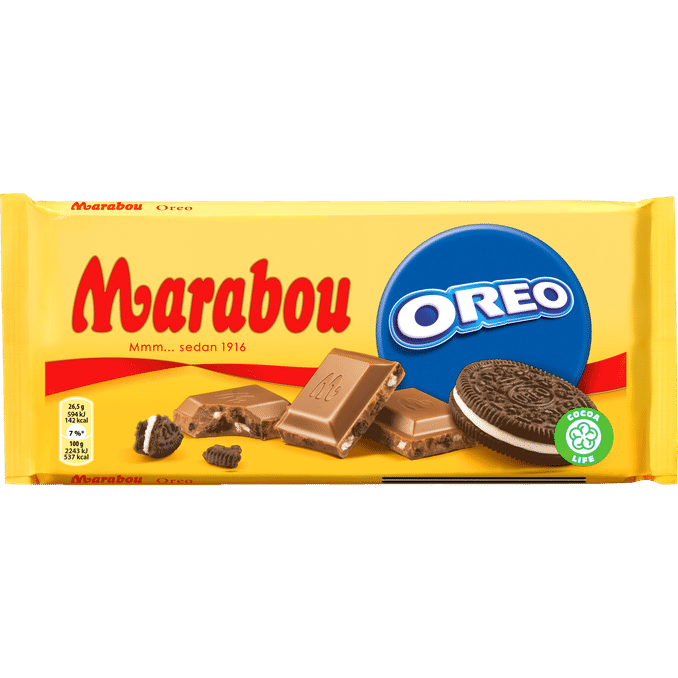 3 x Marabou Oreo