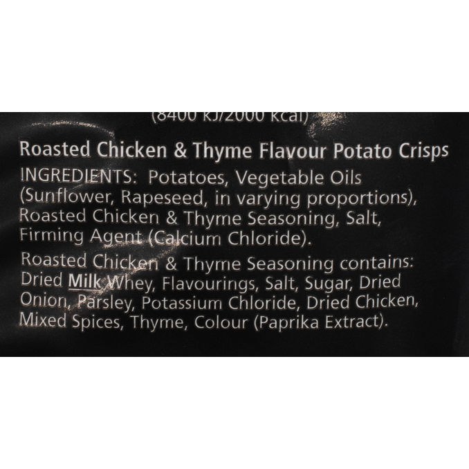 Walkers Sensations Roast Chicken & Thyme Crisps 65g, 65g from Walkers