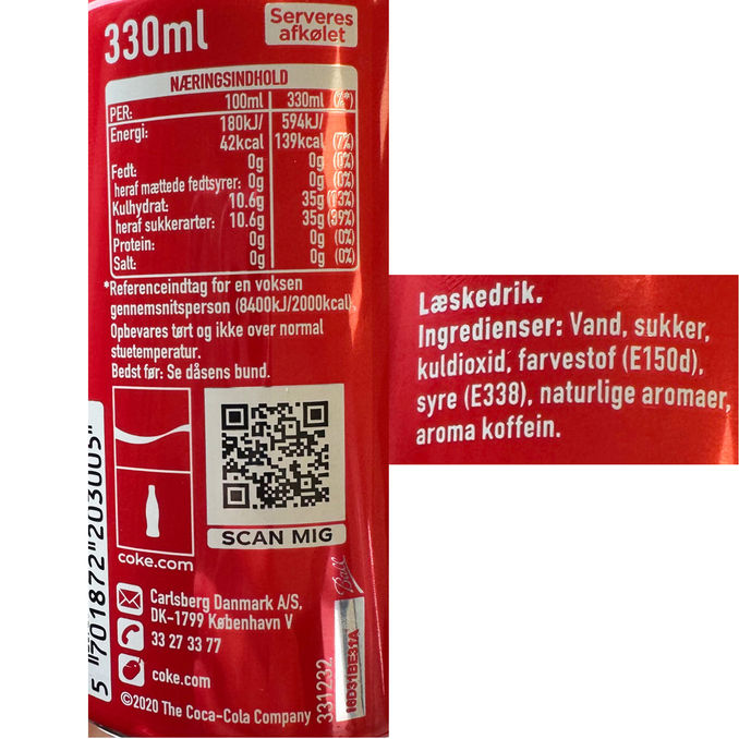 6-pak Coca-Cola