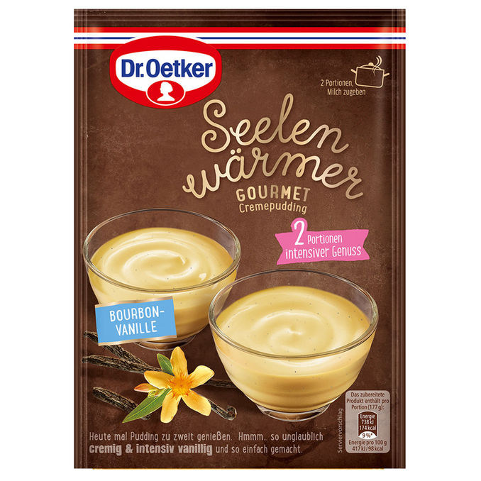 Dr. Oetker Seelenwärmer Pudding Bourbon-Vanille