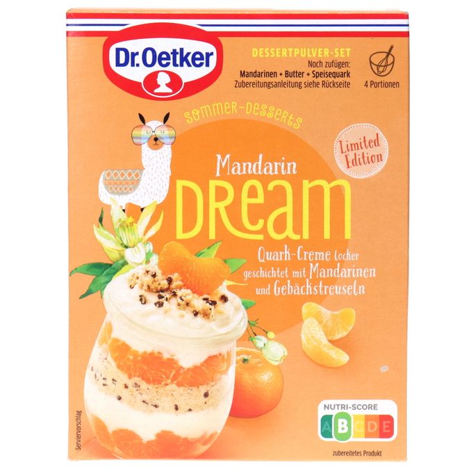 Dr. Oetker Sommer-Dessert Mandarin Dream