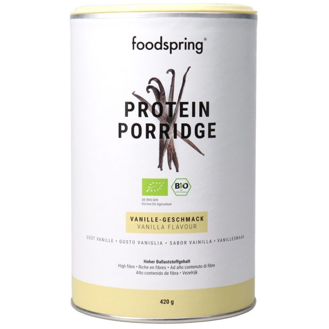 Foodspring BIO Protein Porridge Vanille