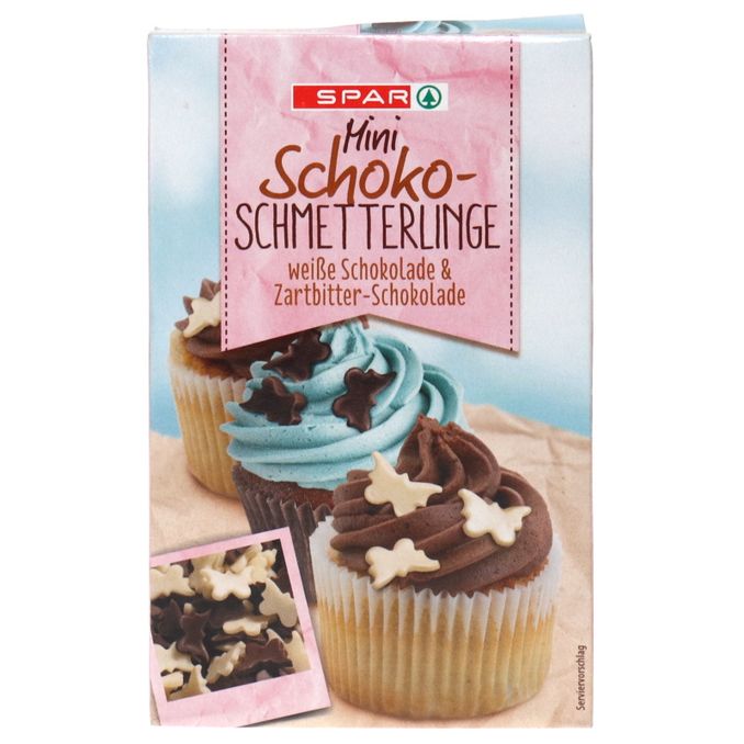SPAR Mini Schoko-Schmetterlinge Weiße & Zartbitterschokolade
