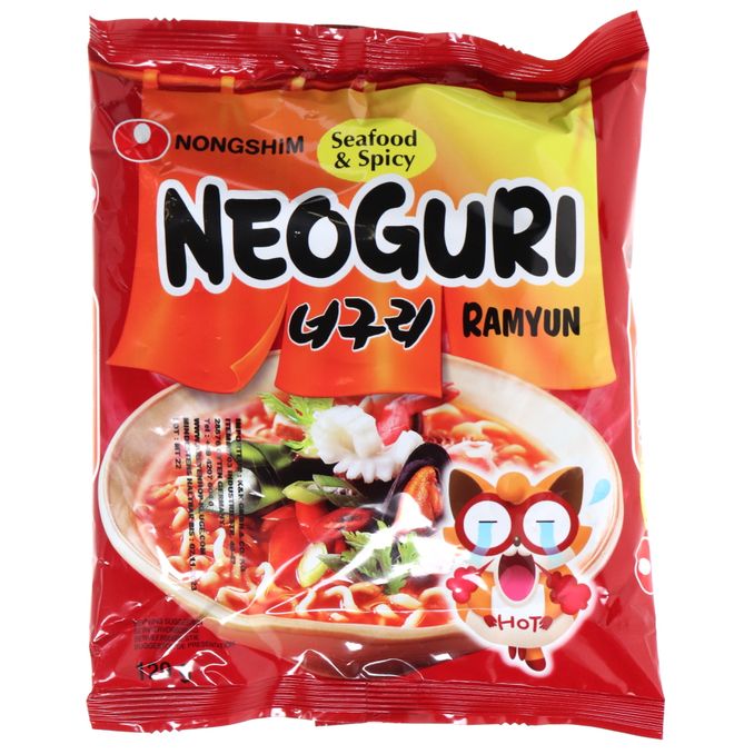 Nong Shim Instantnudeln Meeresfrüchte scharf