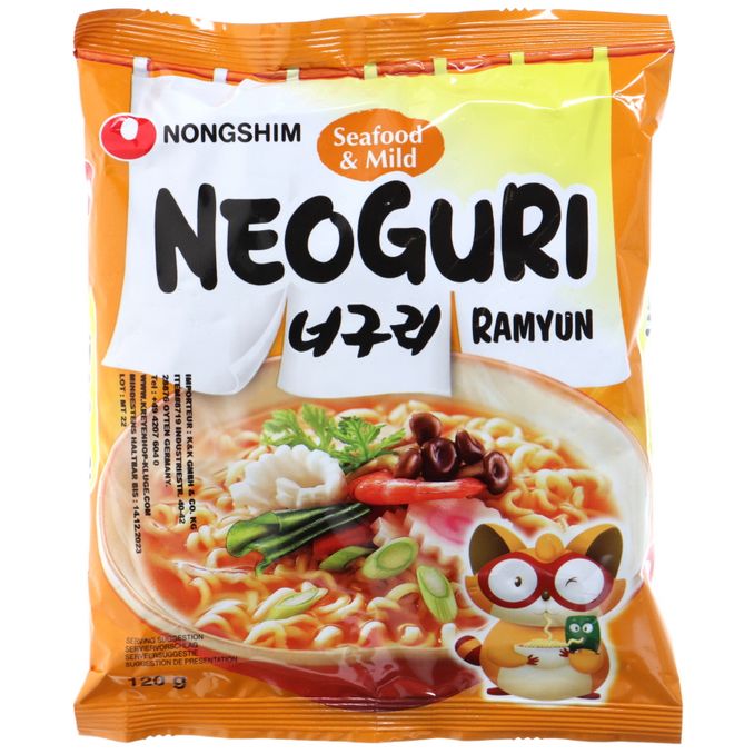 Nong Shim Instantnudeln Meeresfrüchte mild