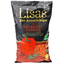 Lisa´s Kesselchips BIO Kesselchips Gegrillte Paprika