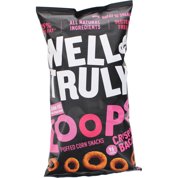 Well&Truly Loops Snacks Bacon
