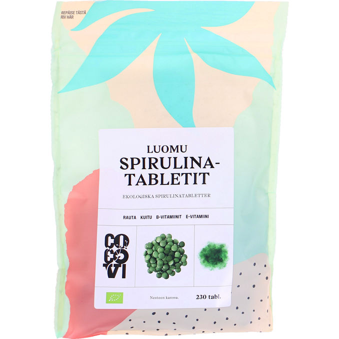 Cocovi Luomu Spirulinatabletit