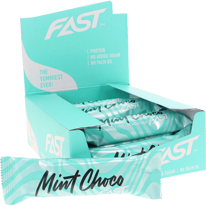 Läs mer om Fast Proteinbars Mint Choco 15-pack