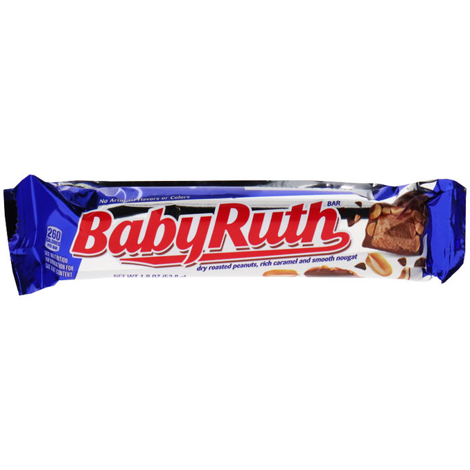 Baby Ruth Schokoladenriegel mit Nougat & Karamell