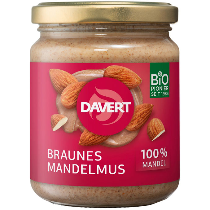 Davert BIO Braunes Mandelmus
