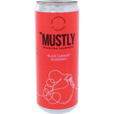 Mustly Mousserande Dryck Svartvinbär Blåbar