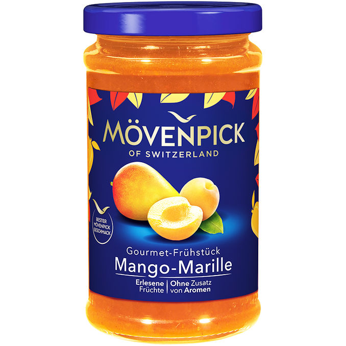 Mövenpick Fruchtaufstrich Mango Marille