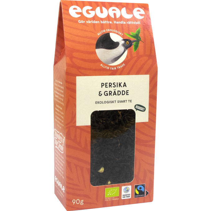 Eguale Te Persika Grädde Eko