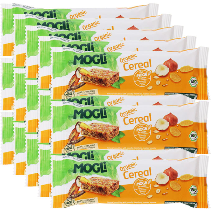 MOGLi BIO Müsli Riegel, 15er Pack