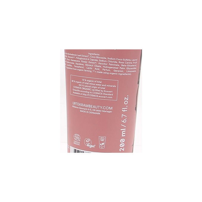Urtekram Suihkusaippua Soft Wild Rose Luomu