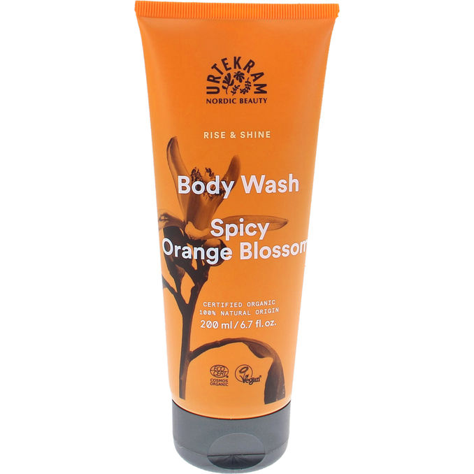 Urtekram Suihkusaippua Spicy Orange Blossom Luomu