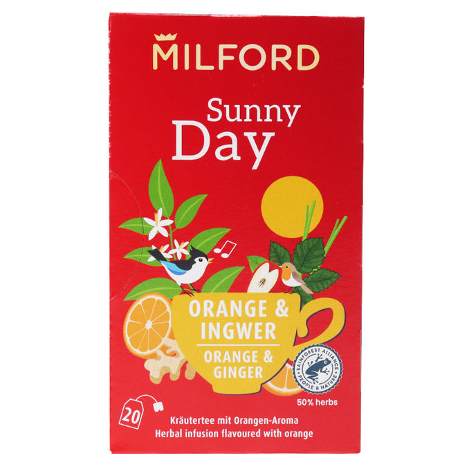 Milford Tee Orange & Ingwer