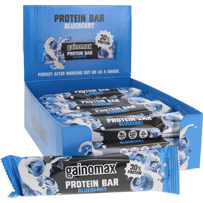 Gainomax Proteinbar Blåbär 15-pack 