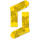 Happy Socks Strumpor Yellow Beatles stl 36-40