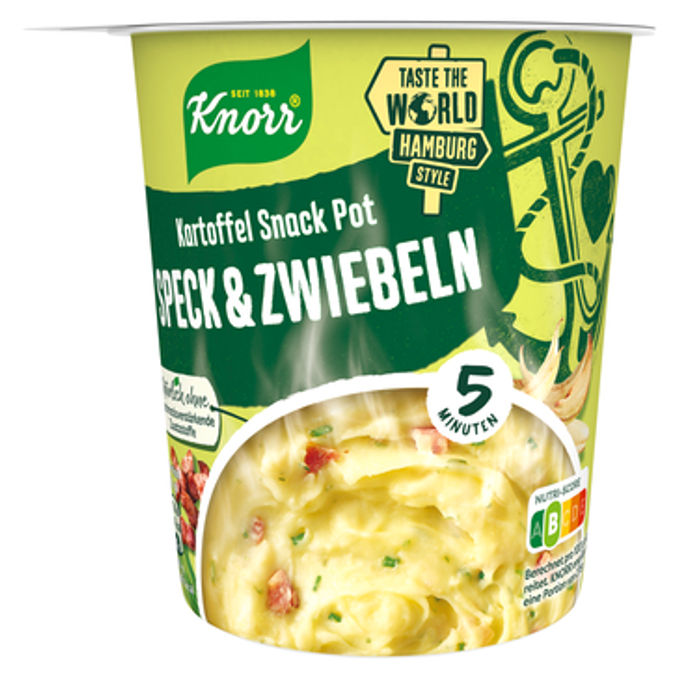 Knorr Kartoffel Snack Pot Speck & Zwiebeln