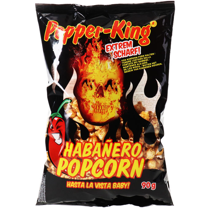 Pepper King Popcorn mit Chili-Geschmack