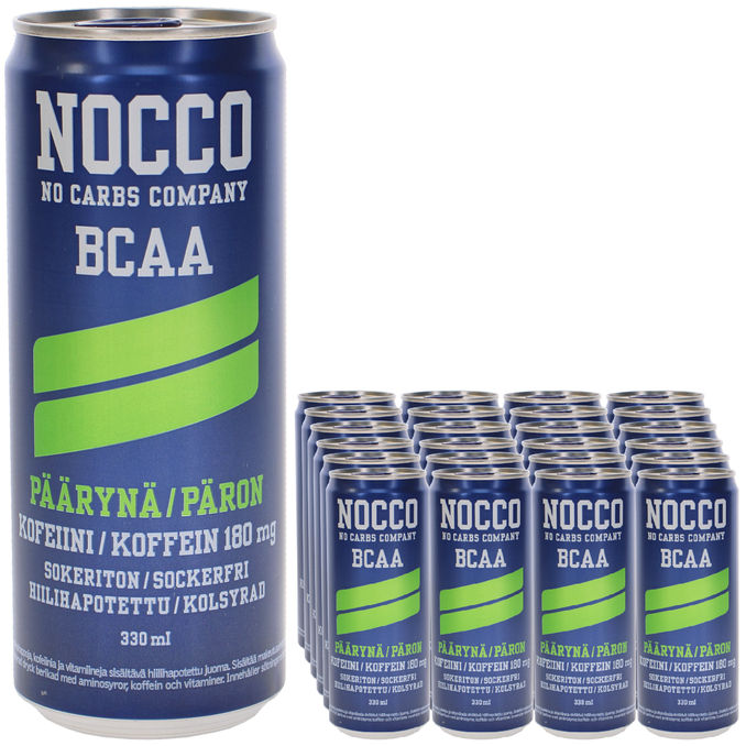 Nocco NOCCO BCAA Energiajuoma Päärynä 24-pack