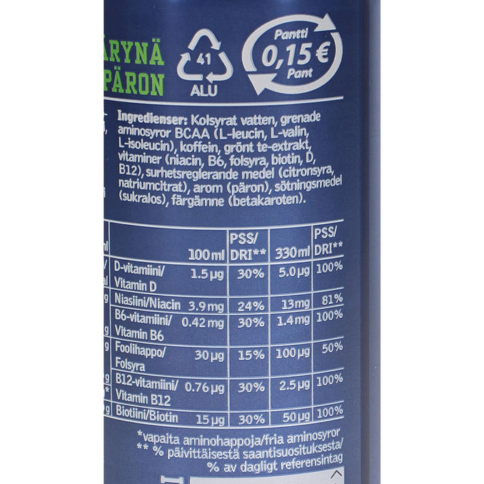 Nocco NOCCO BCAA Energiajuoma Päärynä 24-pack