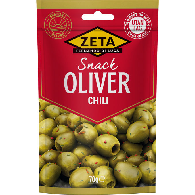 Zeta Snackoliven Chili