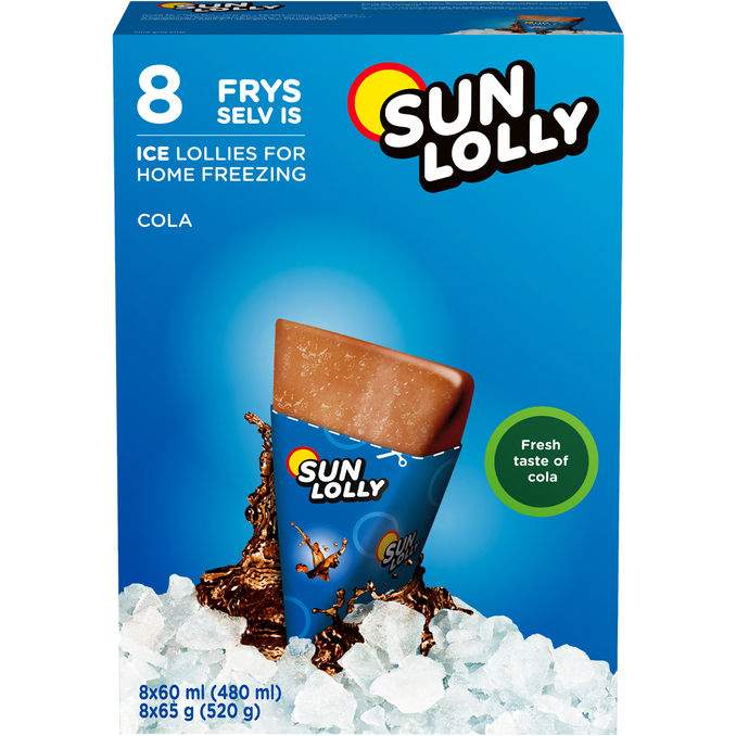 Sun Lolly Isglass Cola 