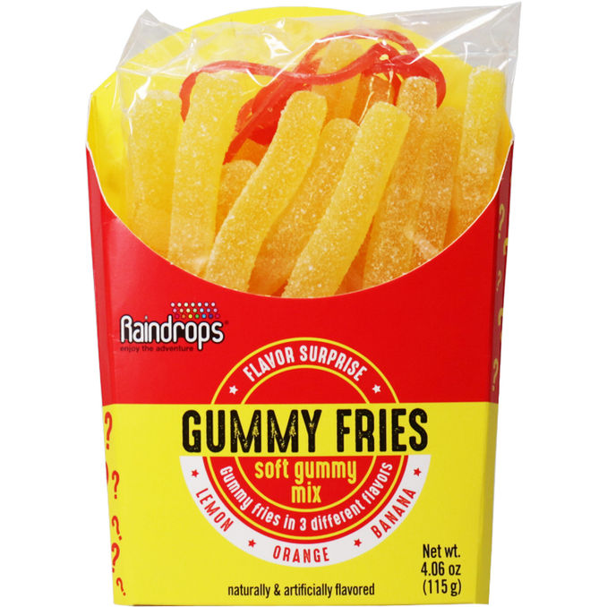 Raindrops Gummi Pommes
