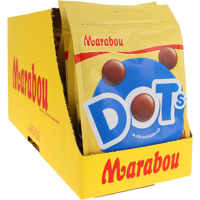 Marabou Dots Makeispussi 8-pack