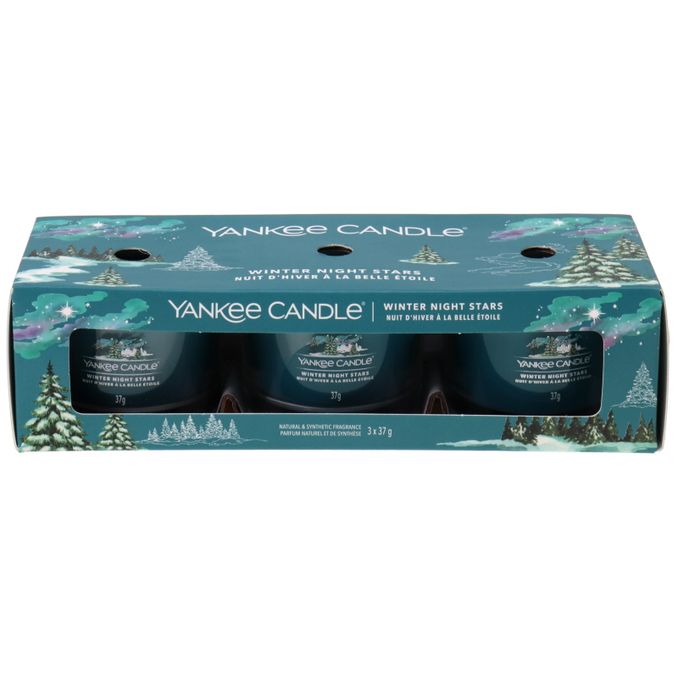 Yankee Candle Duftkerzen Winter Night Stars