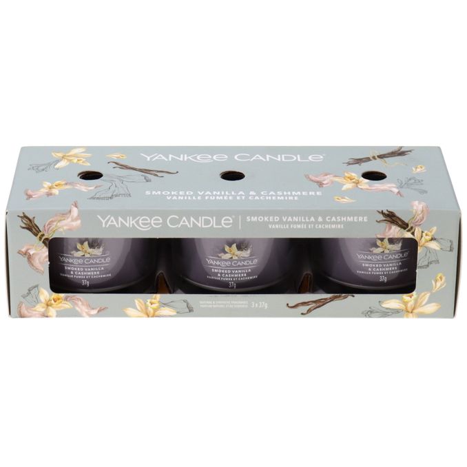 Yankee Candle Duftkerzen Smoked Vanilla & Cashmere