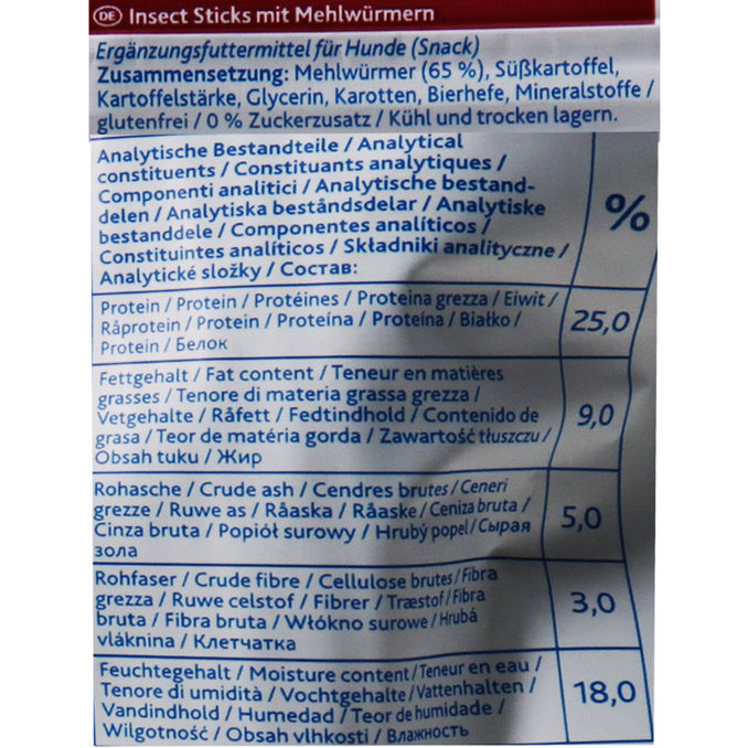 TRIXIE Hundesnacks mit Mehlwürmern