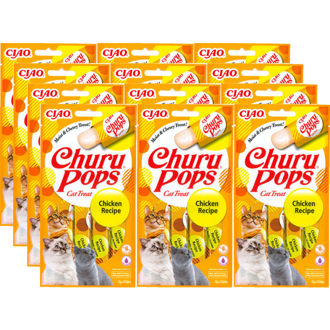 CIAO Katzenleckerli mit Huhn-Geschmack, 12er Pack