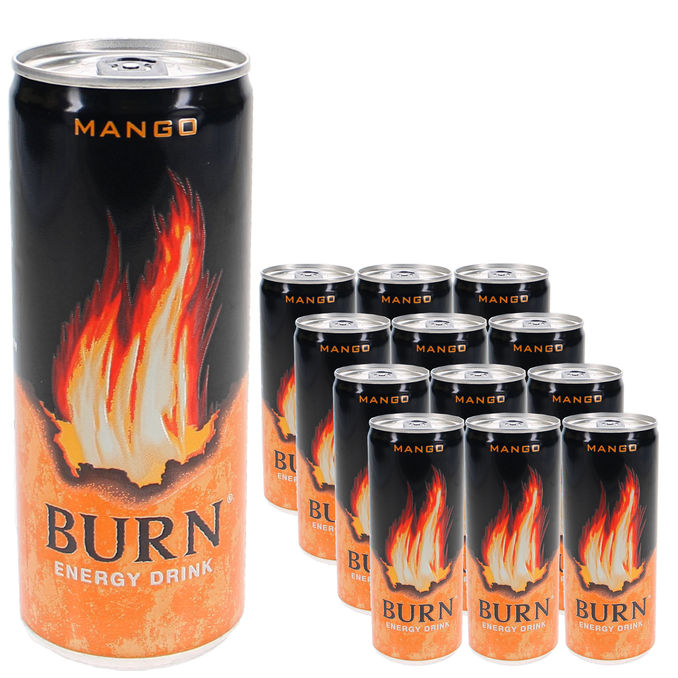 Burn Energiajuoma Mango 12-pack