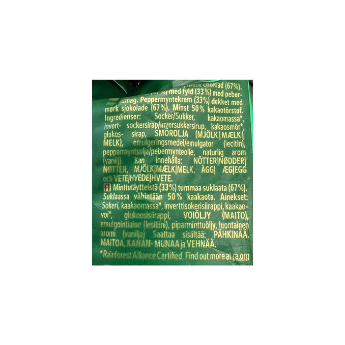 After Eight Pralines