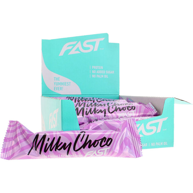 Fast Proteiinipatukat Milky Choco 15-pack