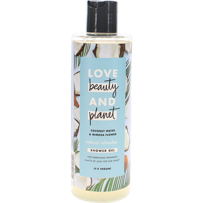 Love Beauty & Planet Suihkugeeli Kookosves i& Mimosankukka