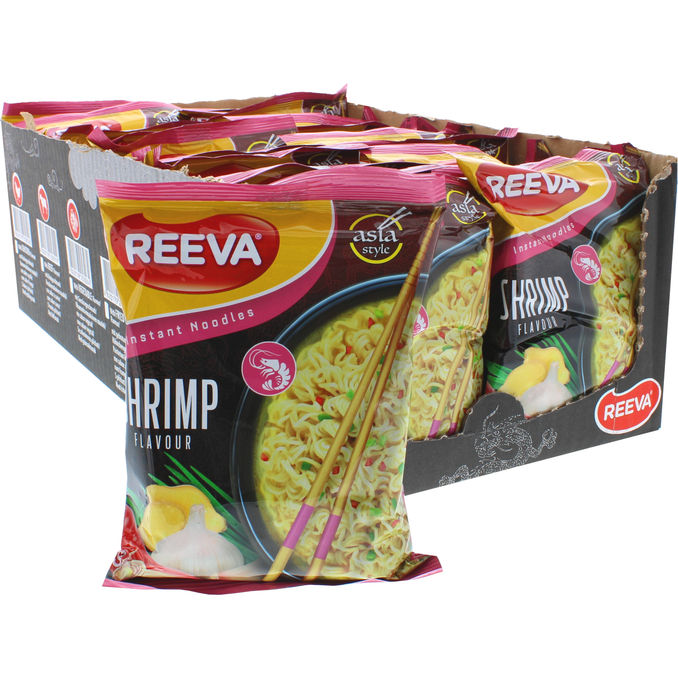 Reeva Pikanuudelit Katkarapu 24-pack 