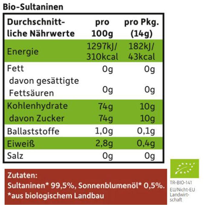 Freche Freunde BIO Freche Rosinchen, 3er Pack