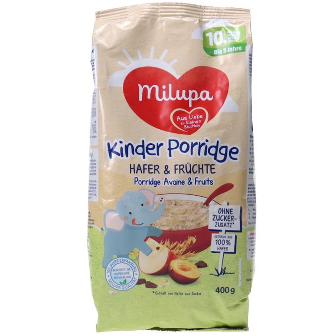 Milupa Kinder Porridge feine Früchte