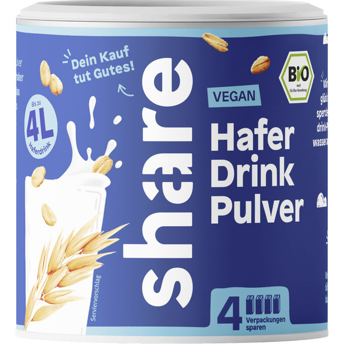 Share BIO Haferdrink Pulver Natur