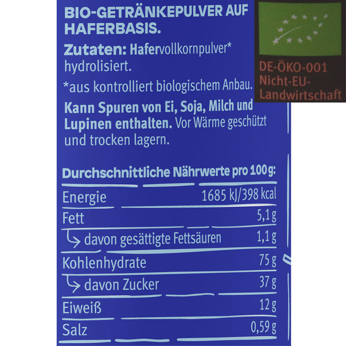 Share BIO Haferdrink Pulver Natur