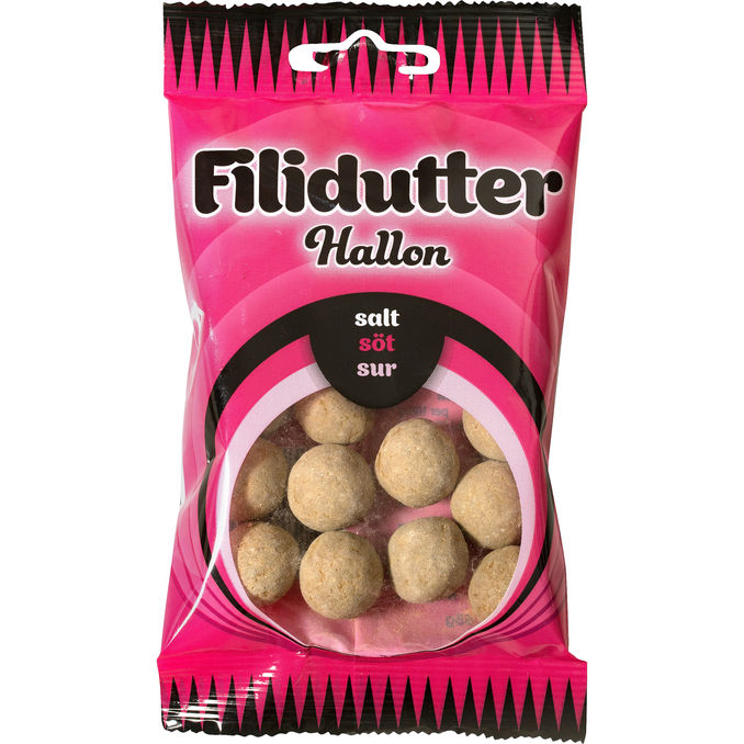 konfekta Lakrids Filidutter m. Hindbær