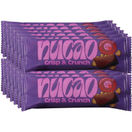 nucao BIO Crisp & Crunch Schokoladenriegel, 12er Pack