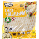 Schysst käk Kebabrullebröd 6-pack 